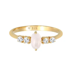 Elli "Ring | Quarz ( Rosa )< Ringe|Silber