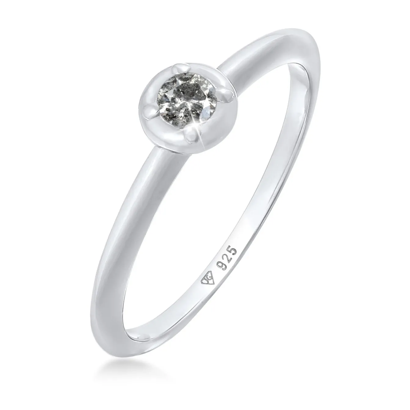 Elli "Ring | Salt & Pepper Diamant (0.05 ct.)< Letzte Chance|Ringe