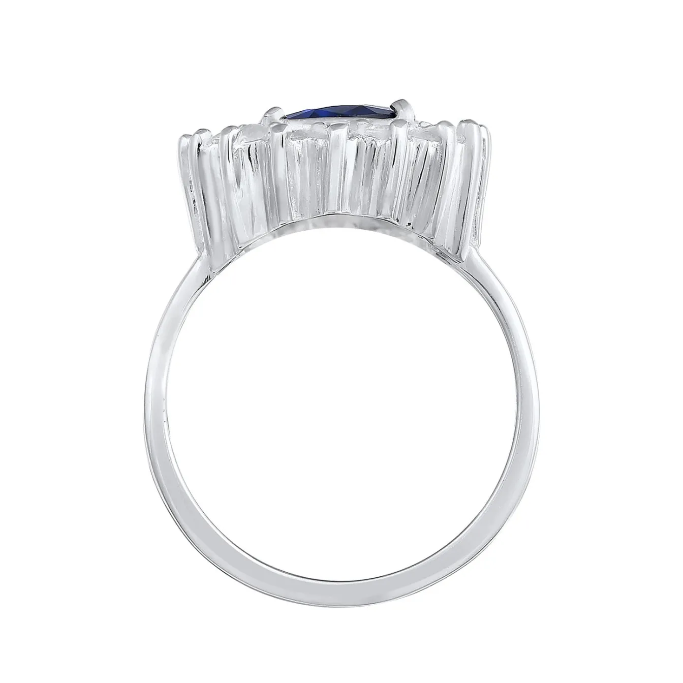 Elli "Ring | Saphir ( Blau )< Ringe|Vergoldet
