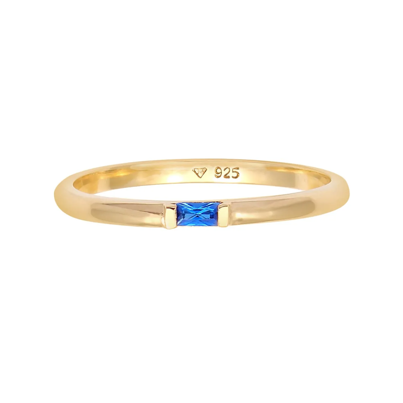Elli "Ring | Saphir ( Blau )< Ringe|Vergoldet