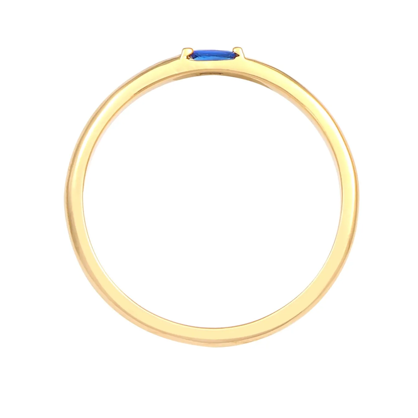 Elli "Ring | Saphir ( Blau )< Ringe|Vergoldet