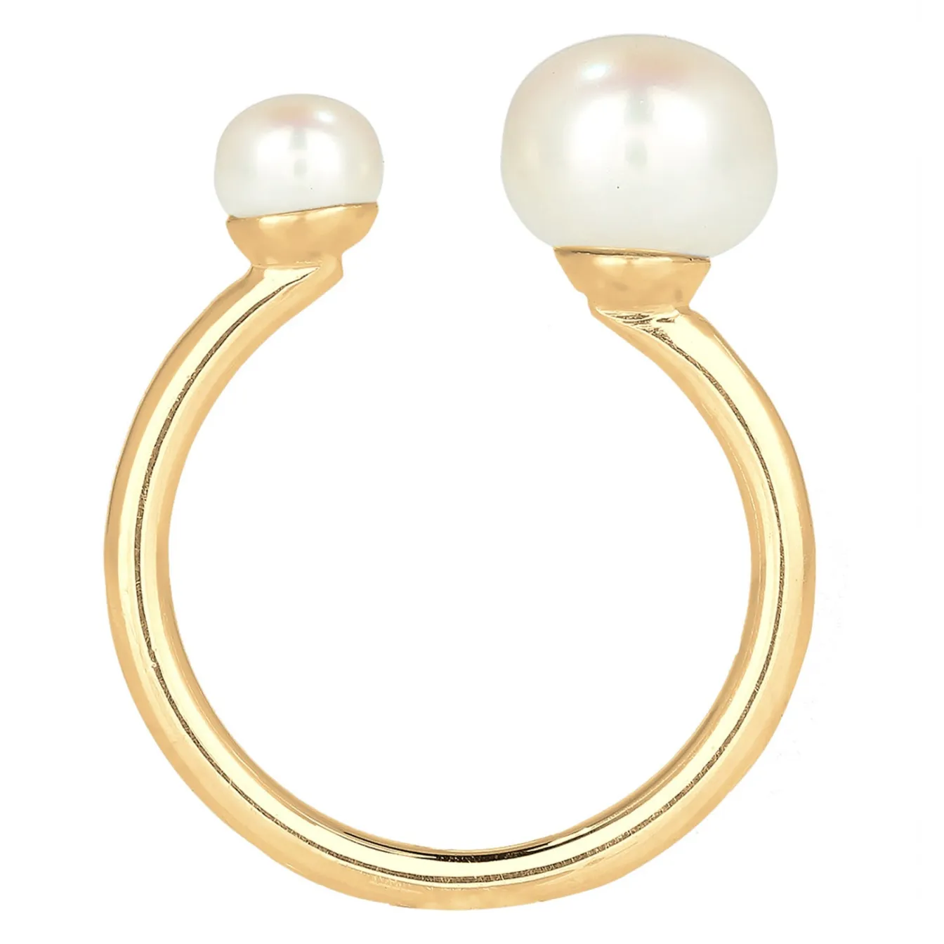Elli "Ring | Süßwasserperle< Hochzeit|Perlen