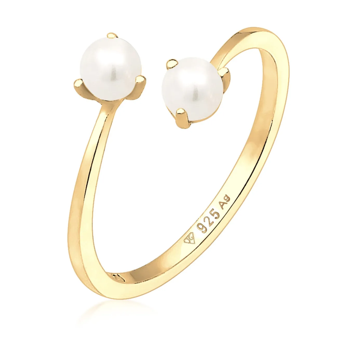 Elli "Ring | Süßwasserperle< Perlen|Ringe
