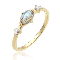 Elli "Ring | Topas ( Weiß )< Ringe|Edelsteine