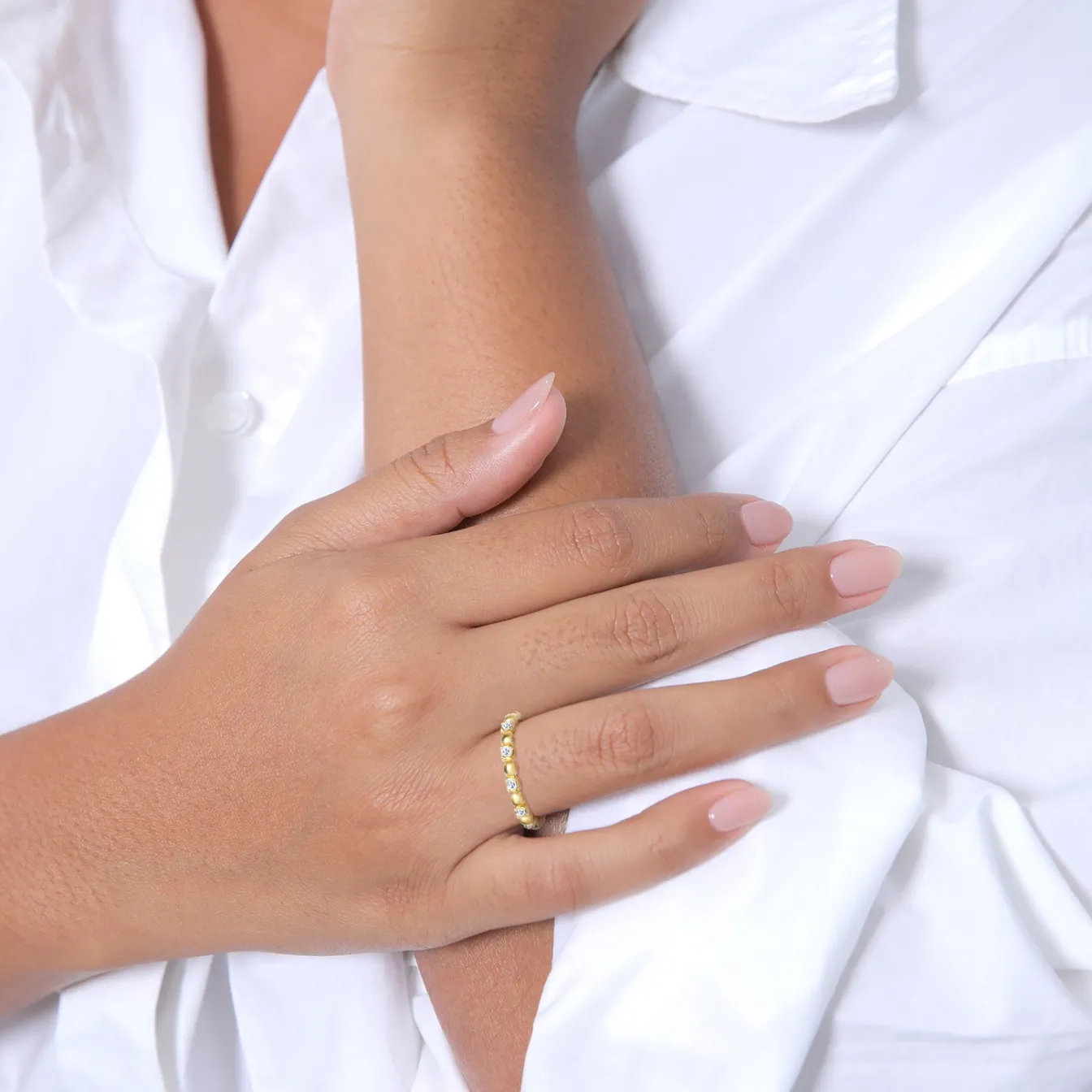 Elli "Ring | Zirkonia ( Weiß )< Hochzeit|Letzte Chance