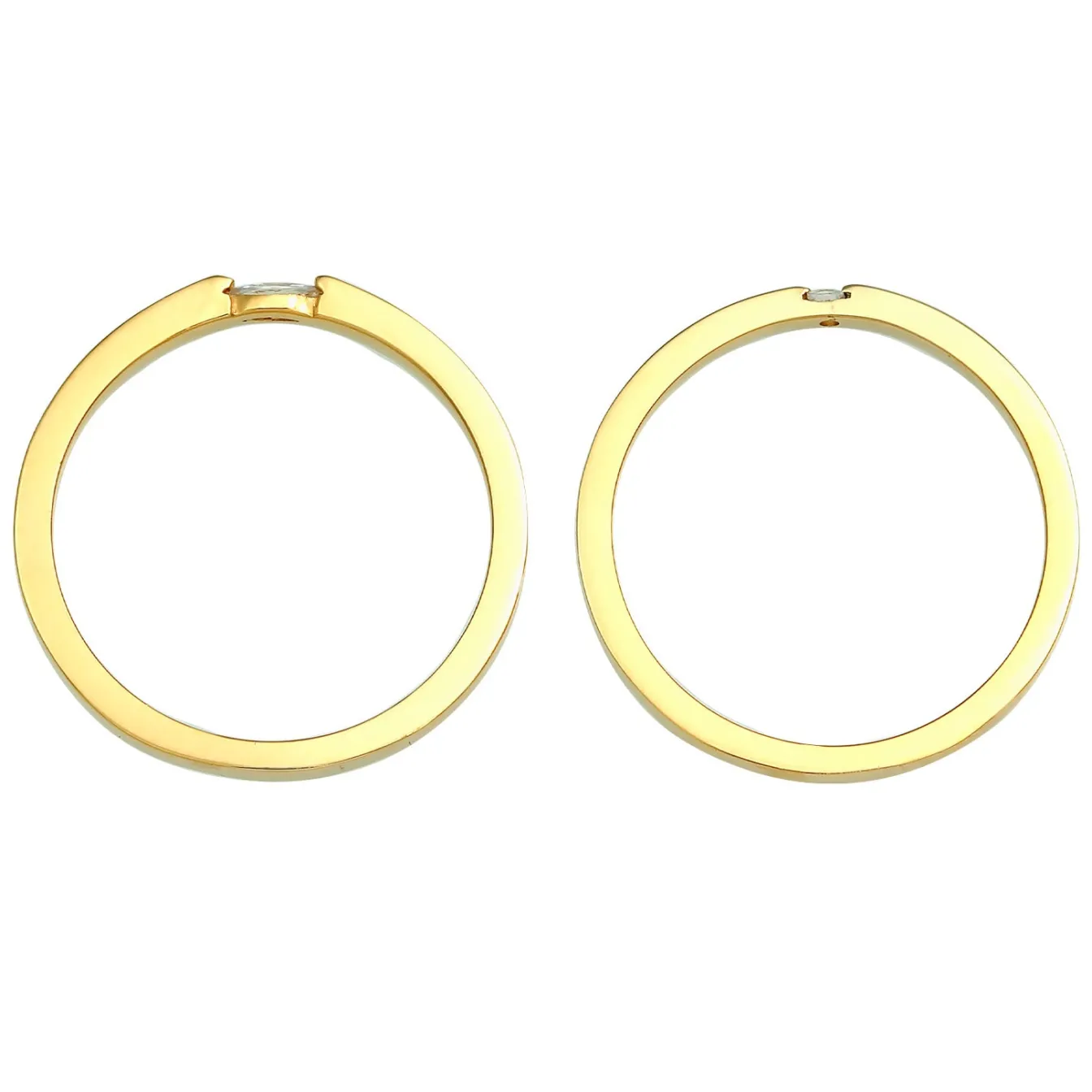 Elli "Ring | Zirkonia ( Weiß )< Ringe|Silber