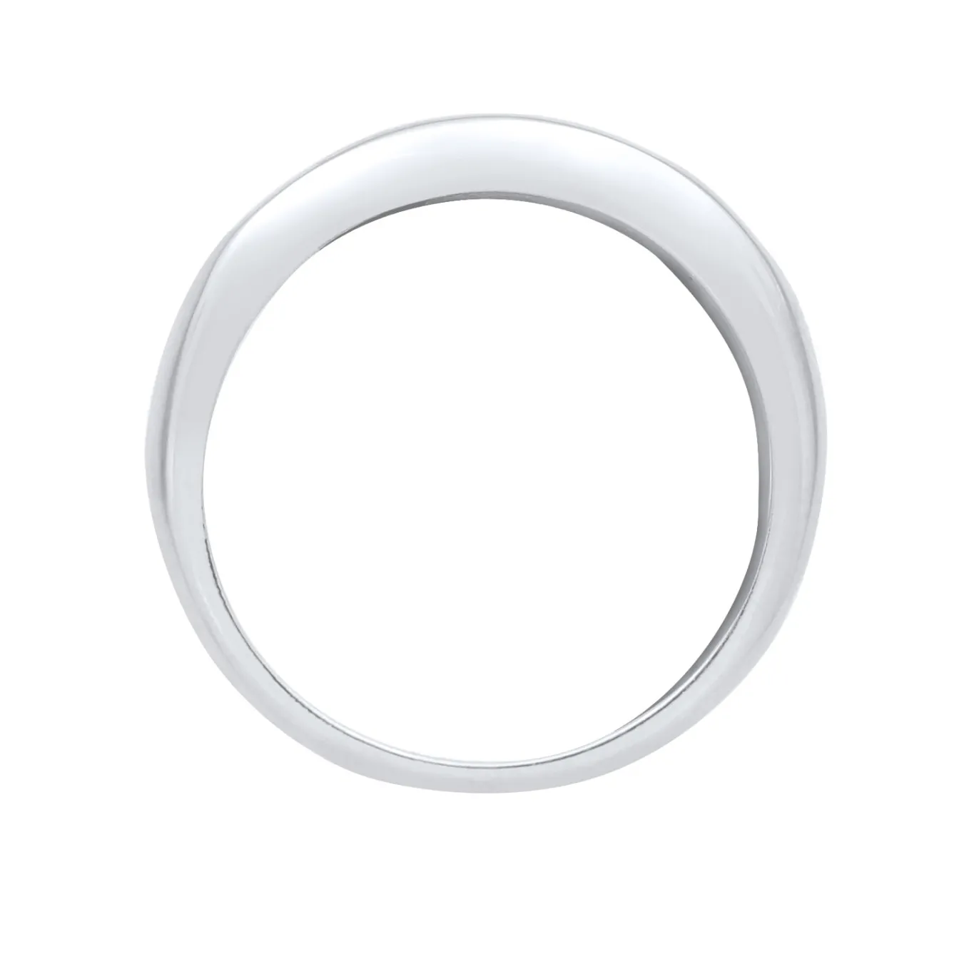 Elli "Ring | Zirkonia ( Weiß )< Ringe|Silber