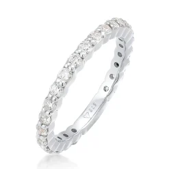 Elli "Ring | Zirkonia ( Weiß )< Roségold|Ringe