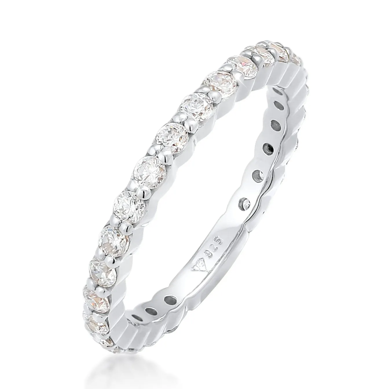 Elli "Ring | Zirkonia ( Weiß )< Roségold|Ringe