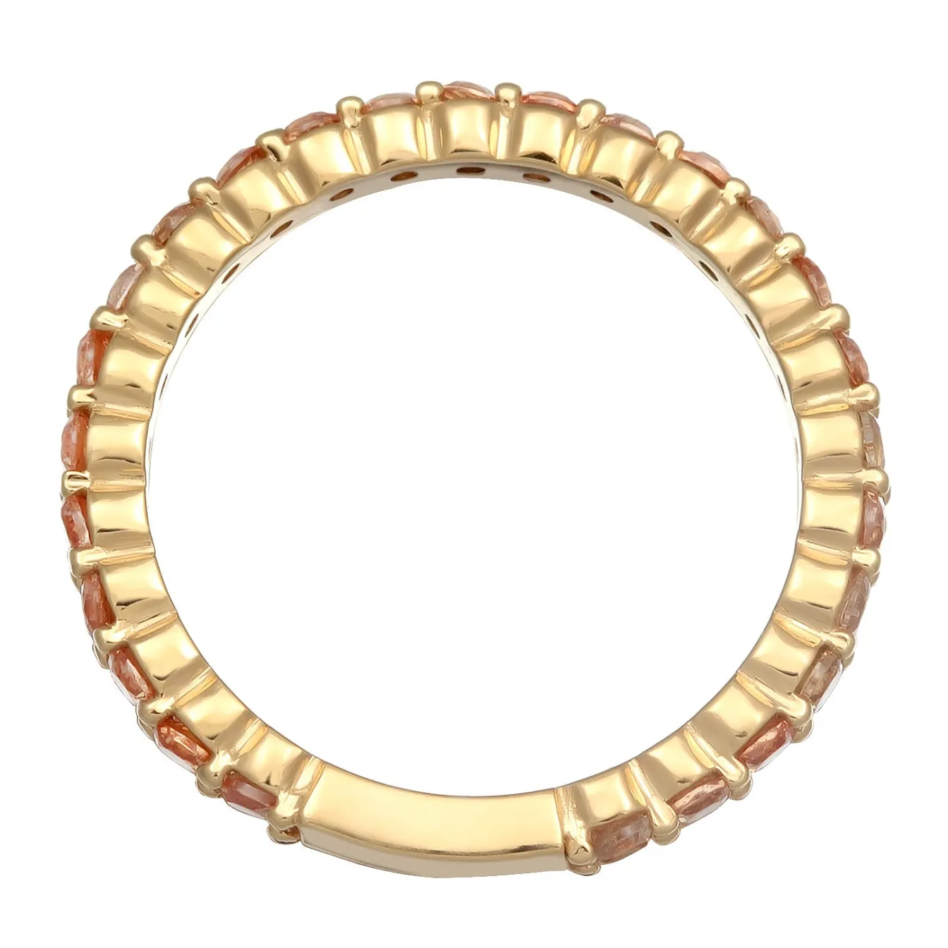 Elli "Ring | Zirkonia ( Weiß )< Roségold|Ringe