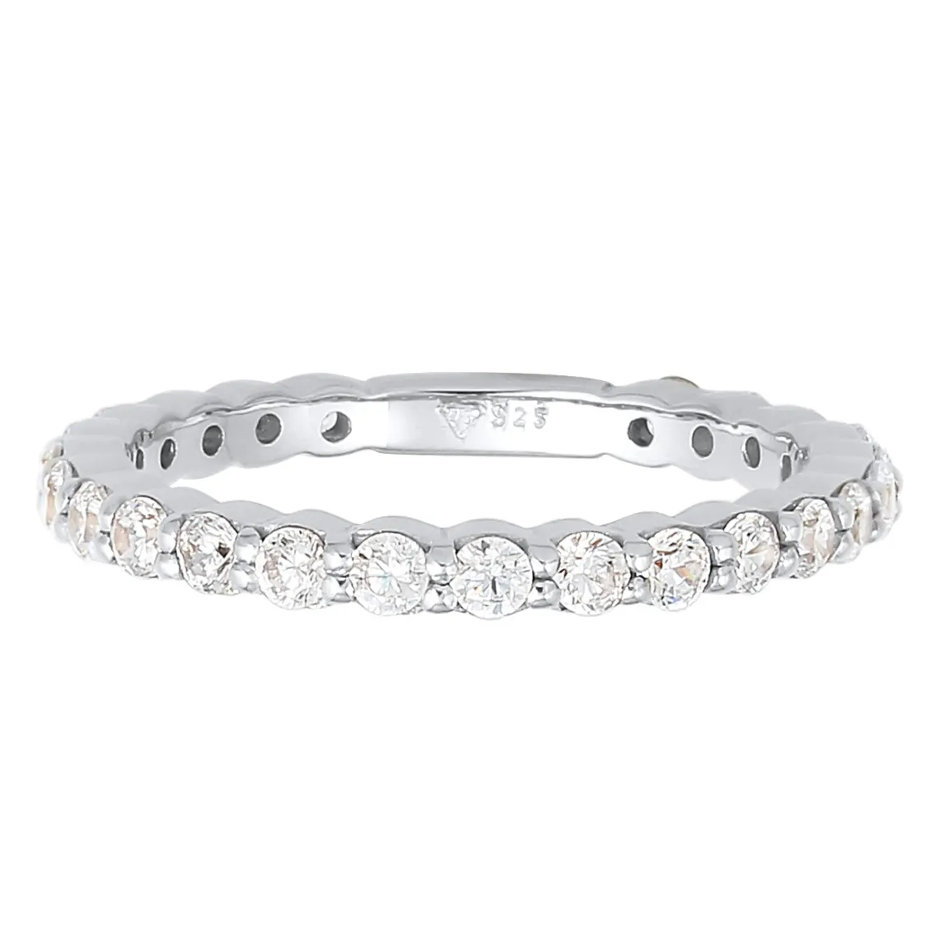 Elli "Ring | Zirkonia ( Weiß )< Roségold|Ringe