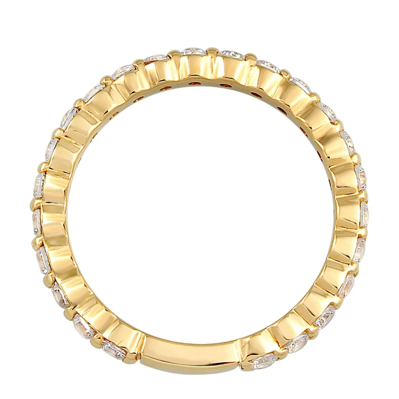 Elli "Ring | Zirkonia ( Weiß )< Roségold|Ringe