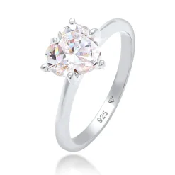 Elli "Ring | Zirkonia (Weiß)< Roségold|Ringe