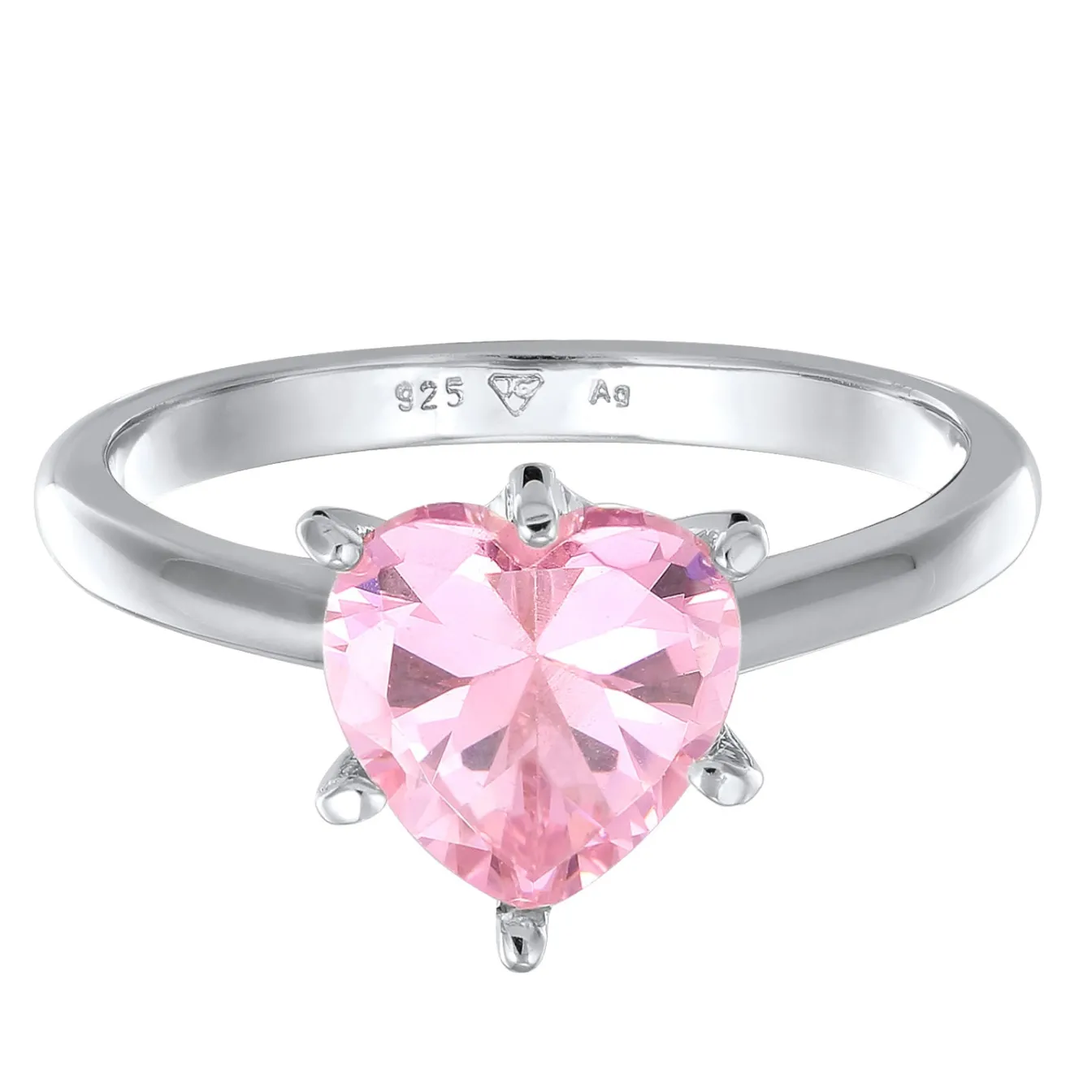 Elli "Ring | Zirkonia (Weiß)< Roségold|Ringe