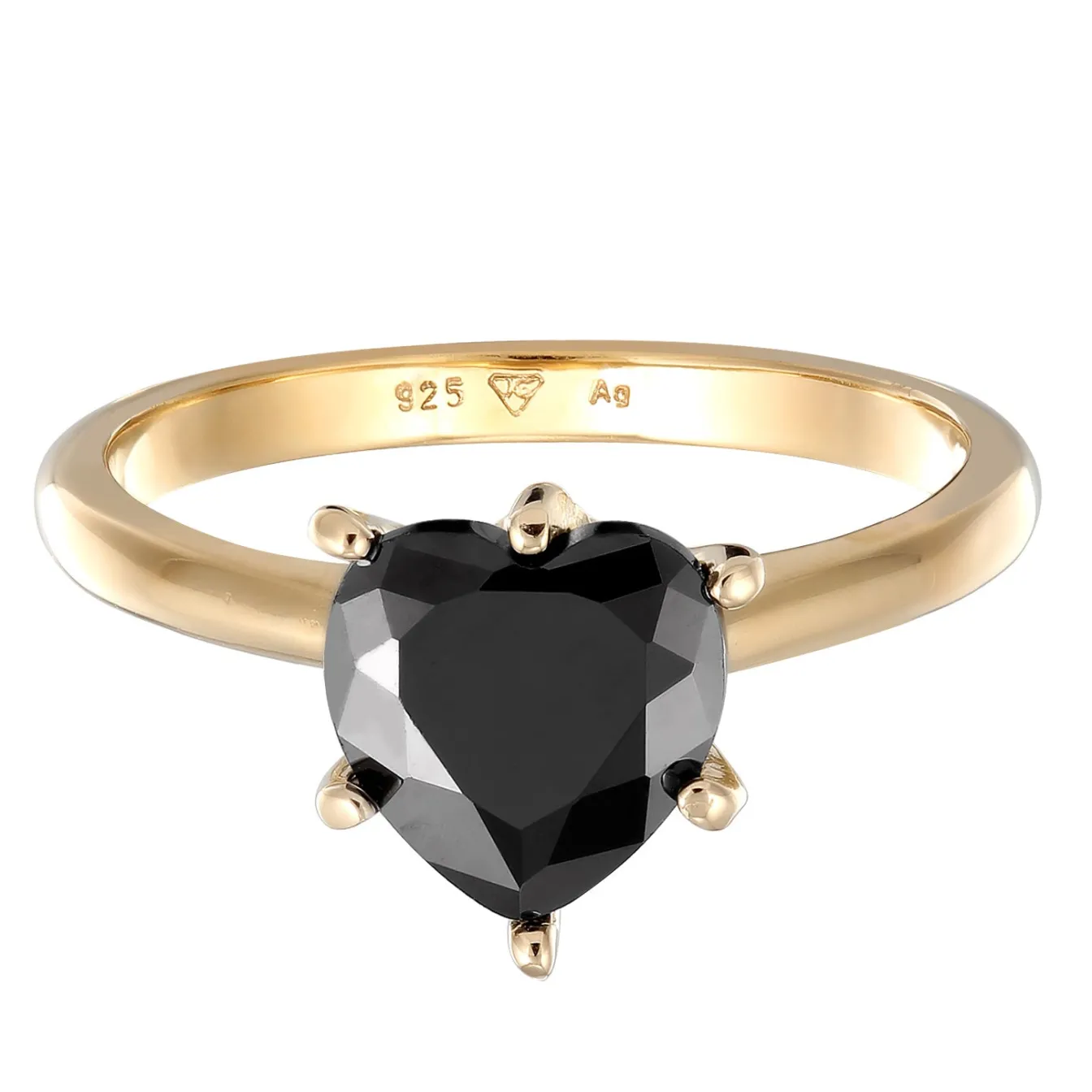 Elli "Ring | Zirkonia (Weiß)< Roségold|Ringe