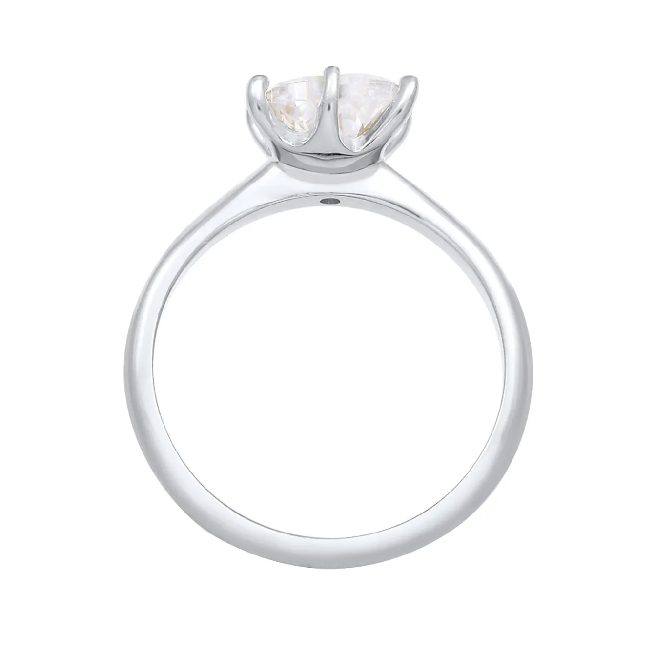 Elli "Ring | Zirkonia (Weiß)< Roségold|Ringe