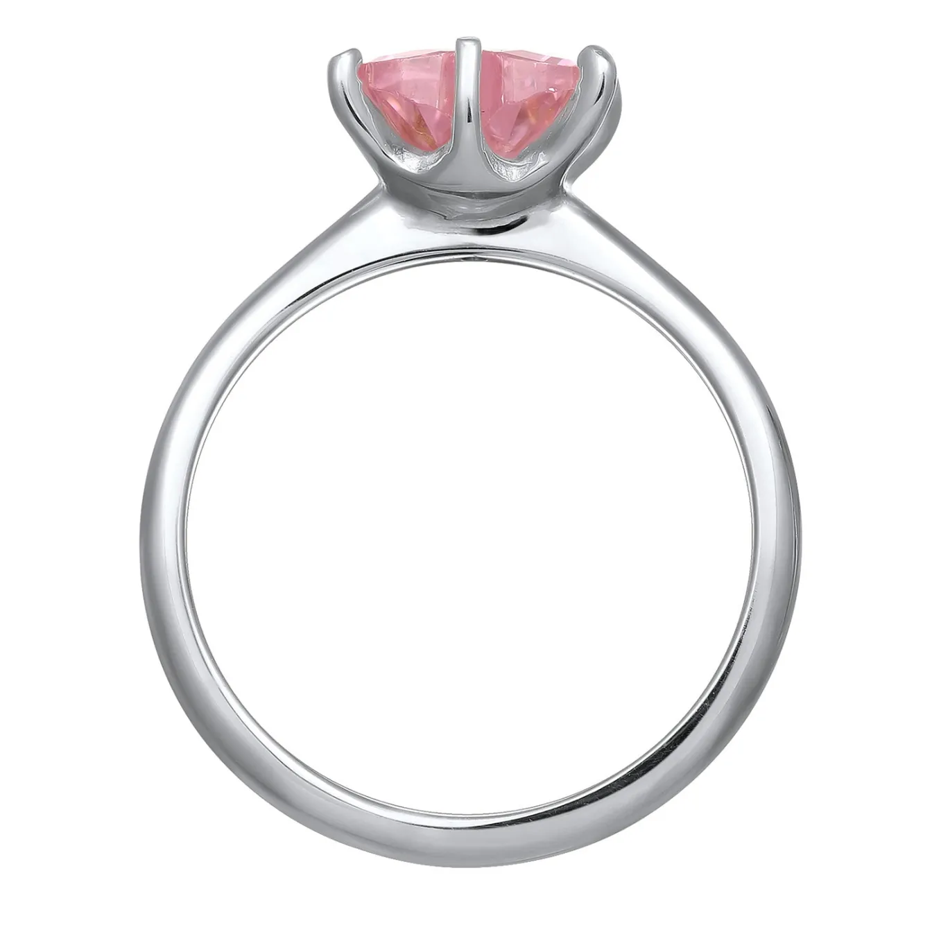 Elli "Ring | Zirkonia (Weiß)< Roségold|Ringe