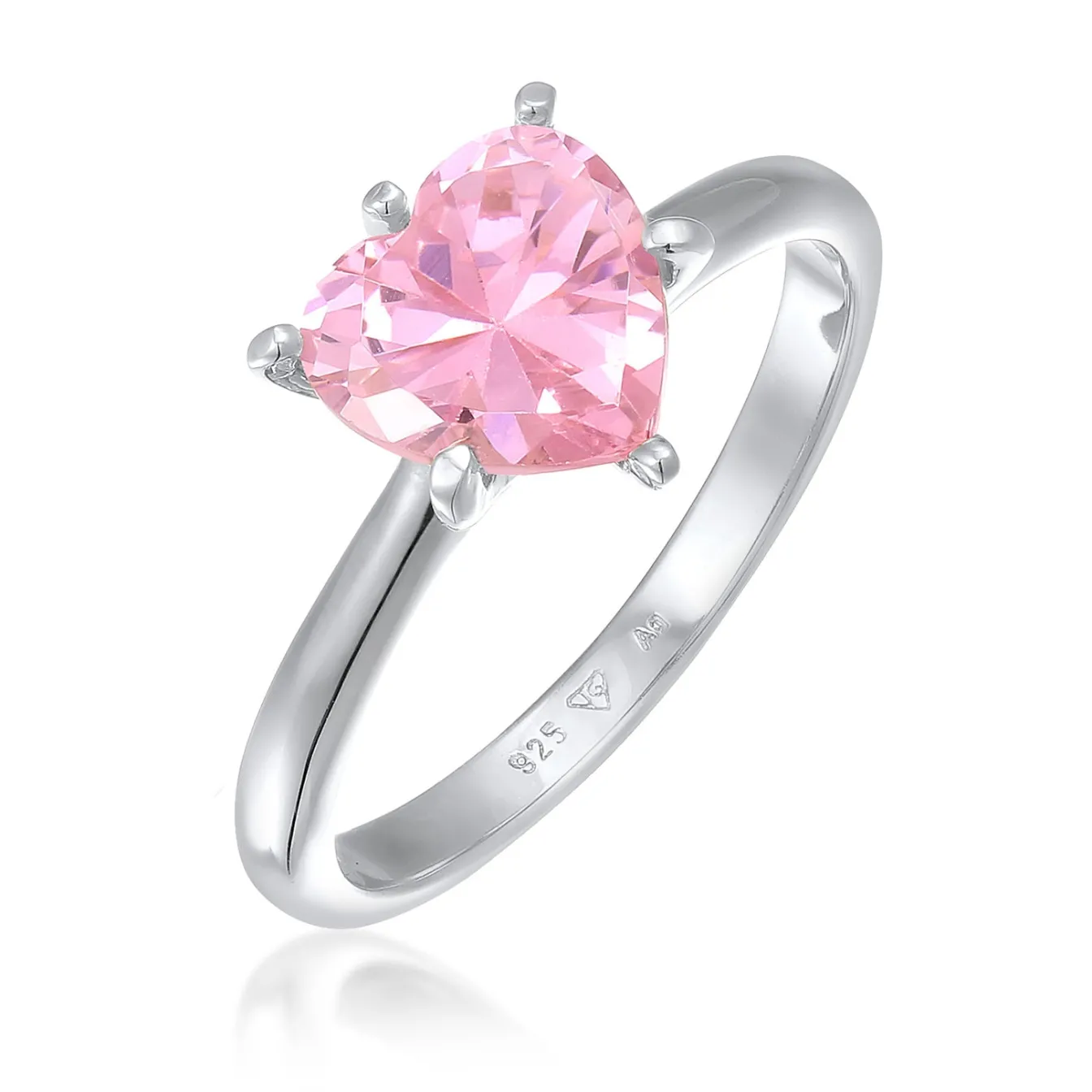 Elli "Ring | Zirkonia (Weiß)< Roségold|Ringe