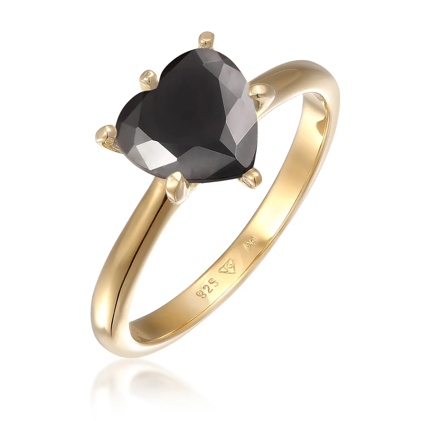 Elli "Ring | Zirkonia (Weiß)< Roségold|Ringe