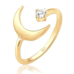 Elli "Ring Astro | Zirkonia ( Weiß )< Symbol-schmuck|Ringe