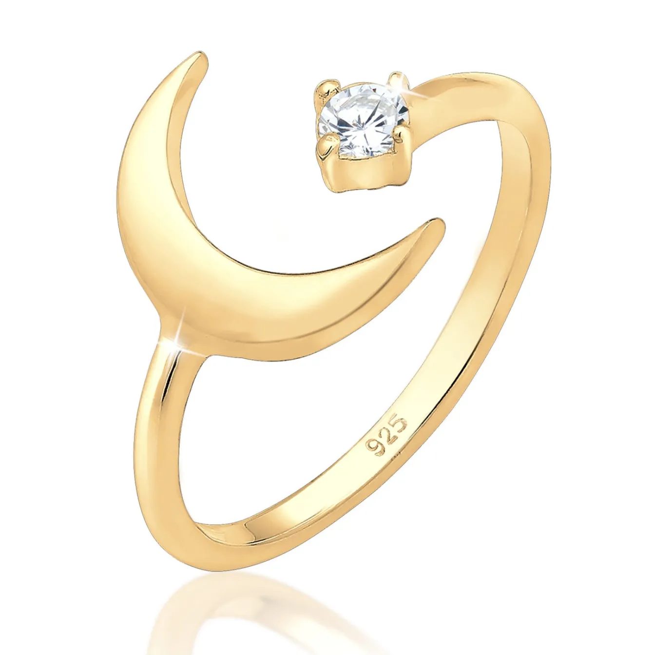 Elli "Ring Astro | Zirkonia ( Weiß )< Symbol-schmuck|Ringe
