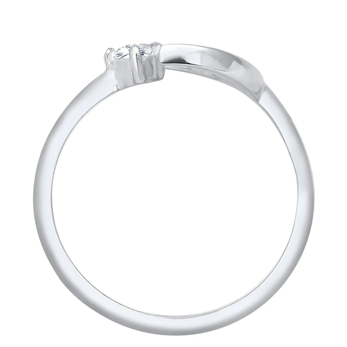 Elli "Ring Astro | Zirkonia ( Weiß )< Symbol-schmuck|Ringe
