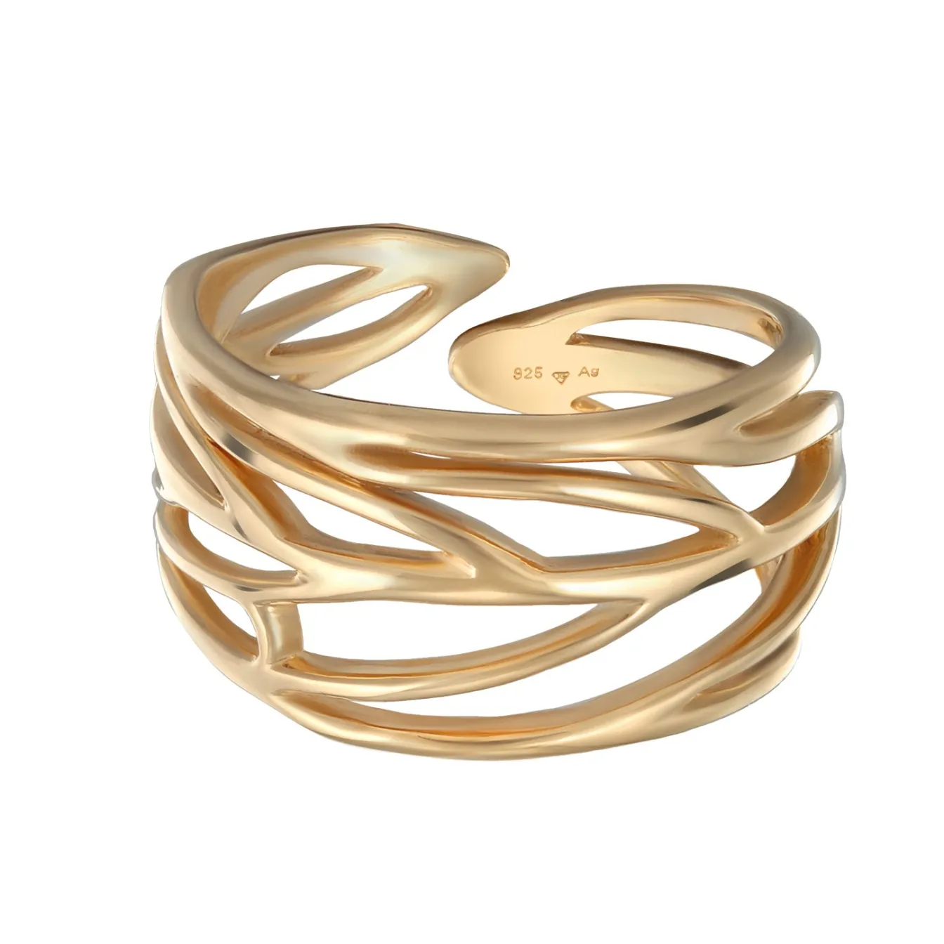 Elli "Ring Blatt< Symbol-schmuck|Ringe