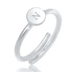 Elli "Ring Buchstabe< Personalisierter Schmuck|Ringe
