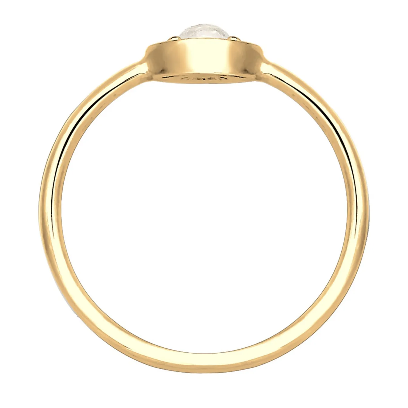 Elli "Ring Evil Eye | Mondstein ( Weiß )< Symbol-schmuck|Ringe