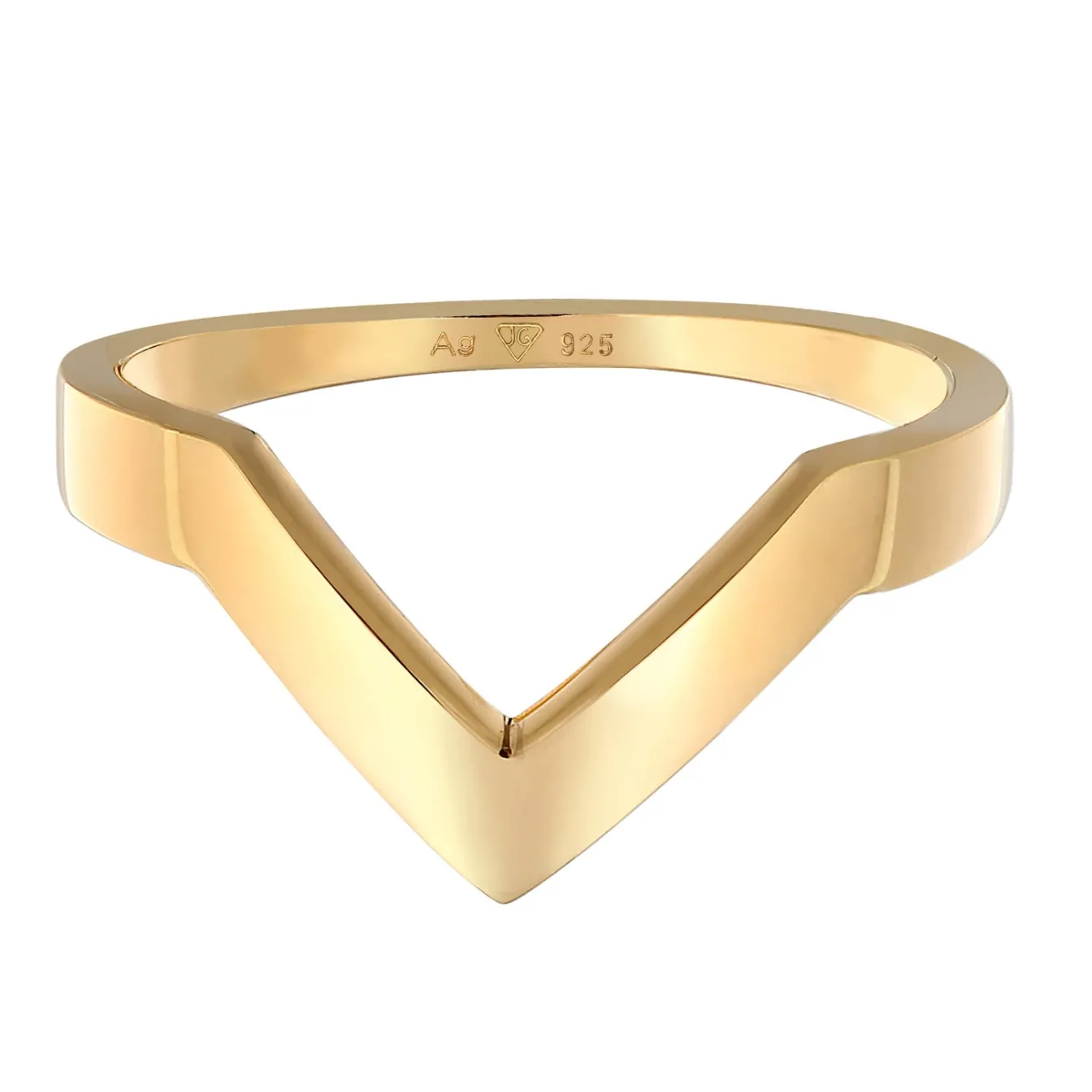 Elli "Ring Geo< Ringe|Vergoldet