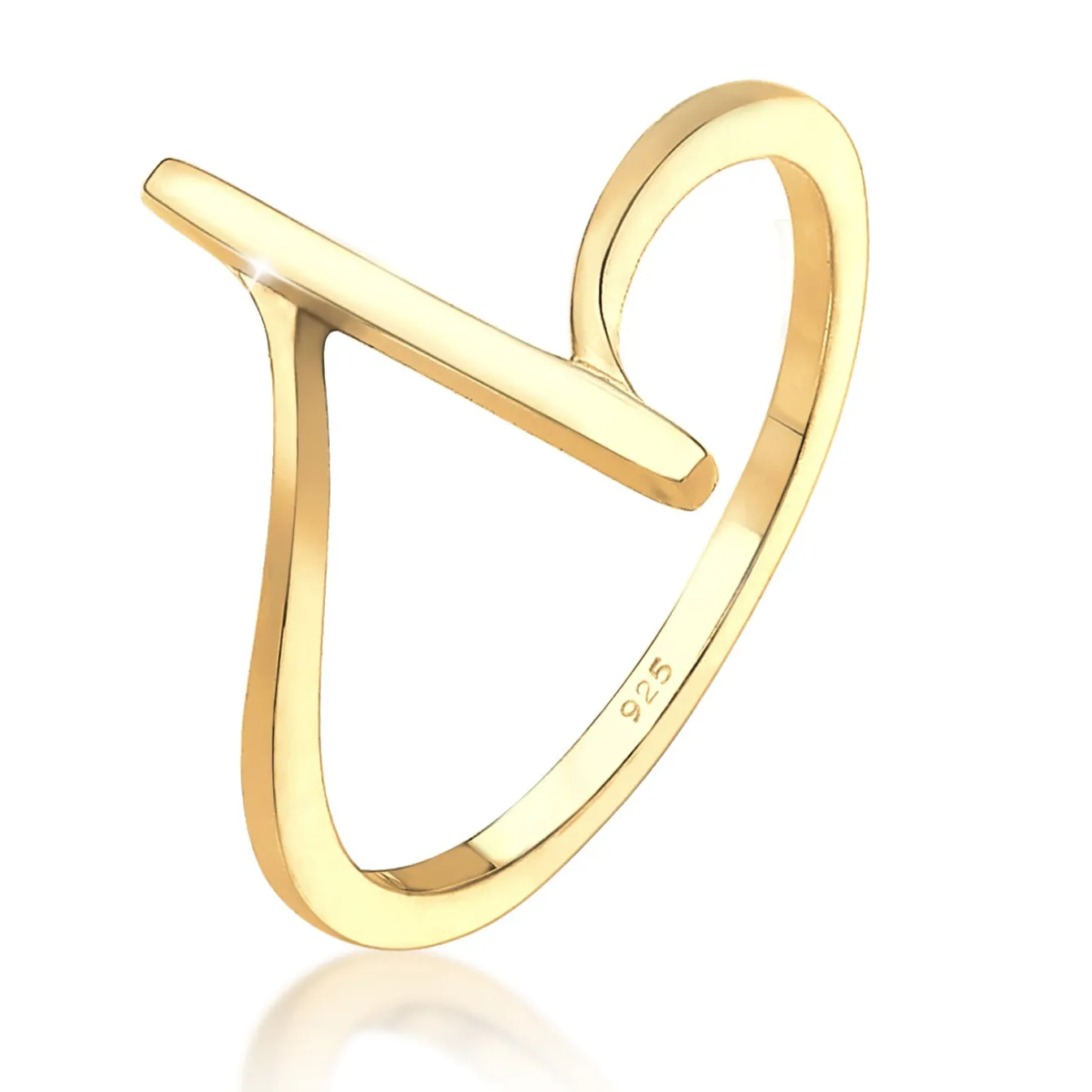 Elli "Ring Geo< Roségold|Ringe
