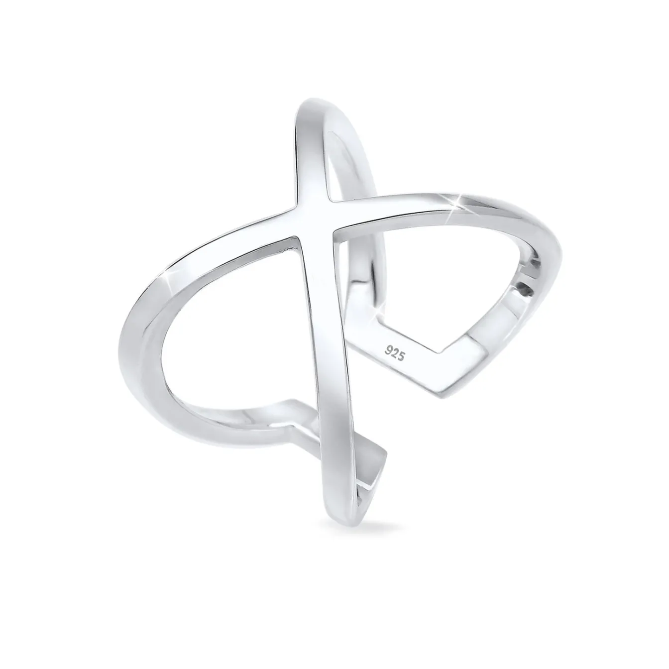Elli "Ring Geo< Roségold|Vergoldet