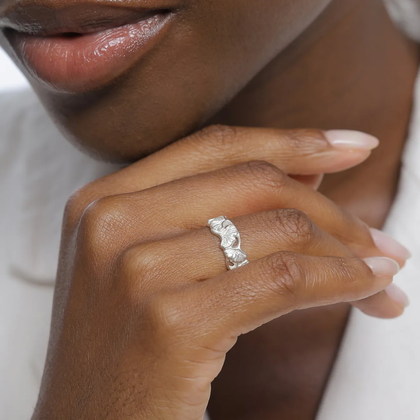 Elli "Ring Ginkgo< Symbol-schmuck|Ringe
