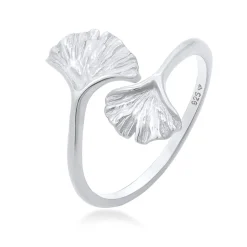 Elli "Ring Ginkgo< Roségold|Symbol-schmuck