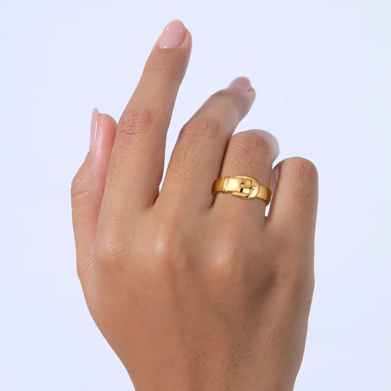 Elli "Ring Gürtel< Vergoldet|Symbol-schmuck