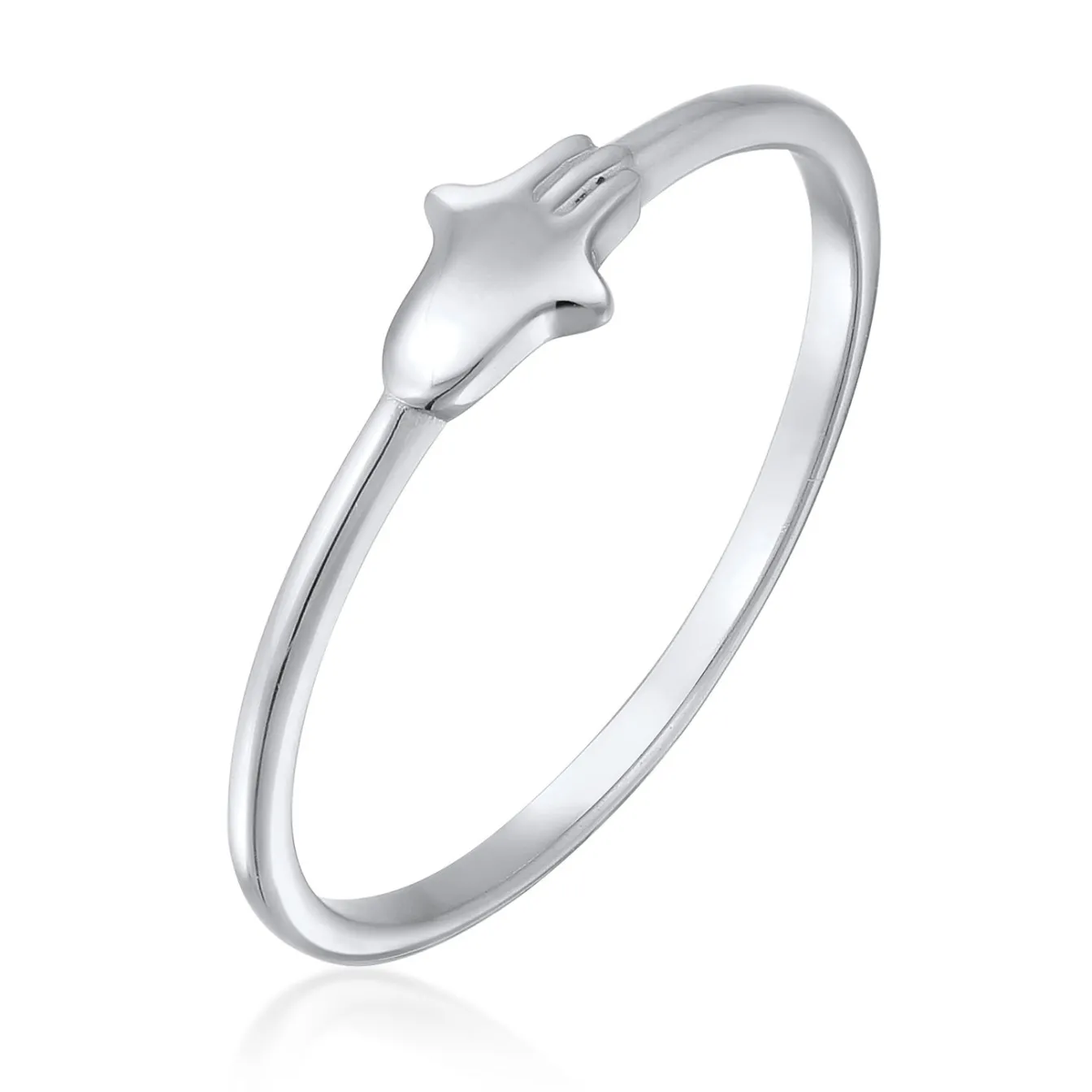 Elli "Ring Hamsa Hand< Vergoldet|Symbol-schmuck