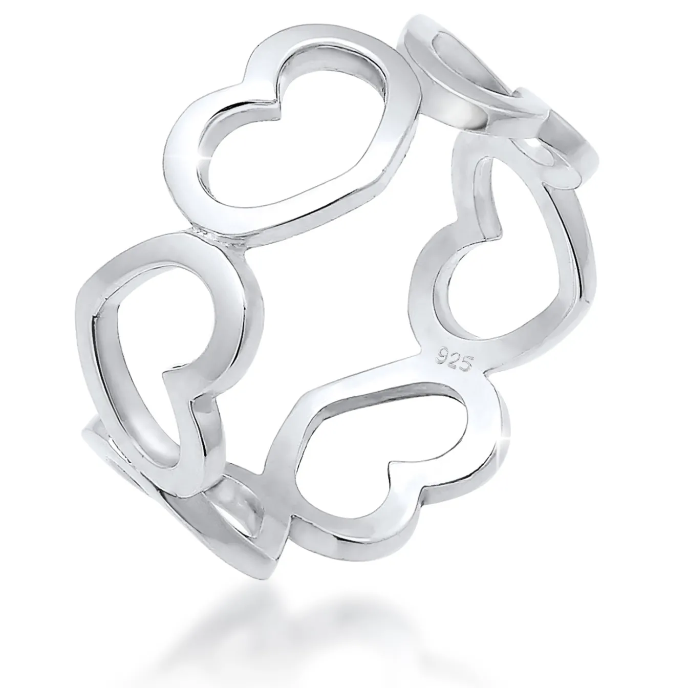 Elli "Ring Herz< Symbol-schmuck|Herz-schmuck