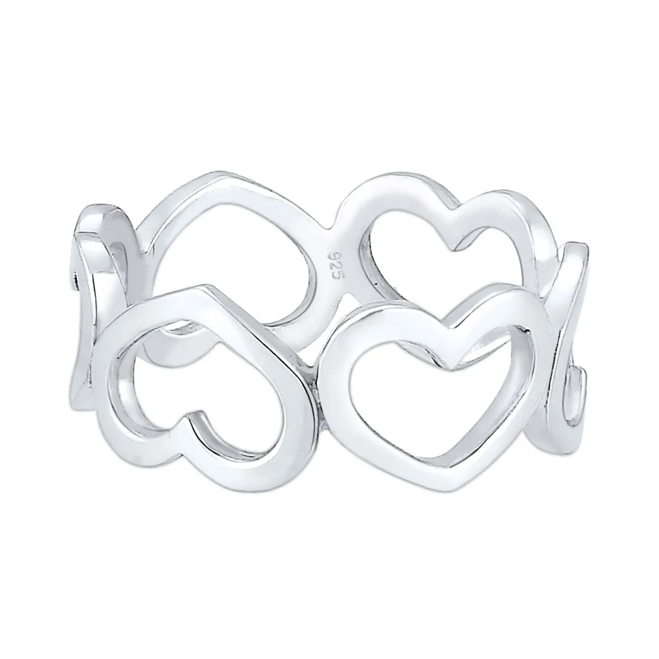 Elli "Ring Herz< Symbol-schmuck|Herz-schmuck
