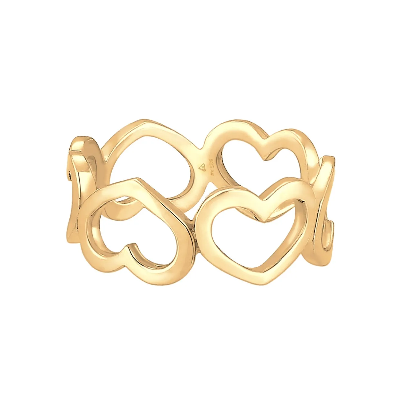 Elli "Ring Herz< Symbol-schmuck|Herz-schmuck