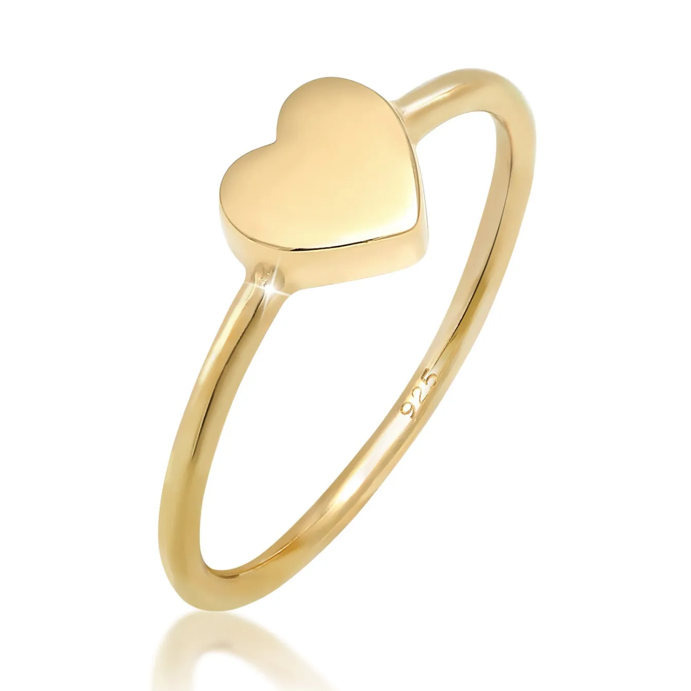 Elli "Ring Herz< Roségold|Symbol-schmuck