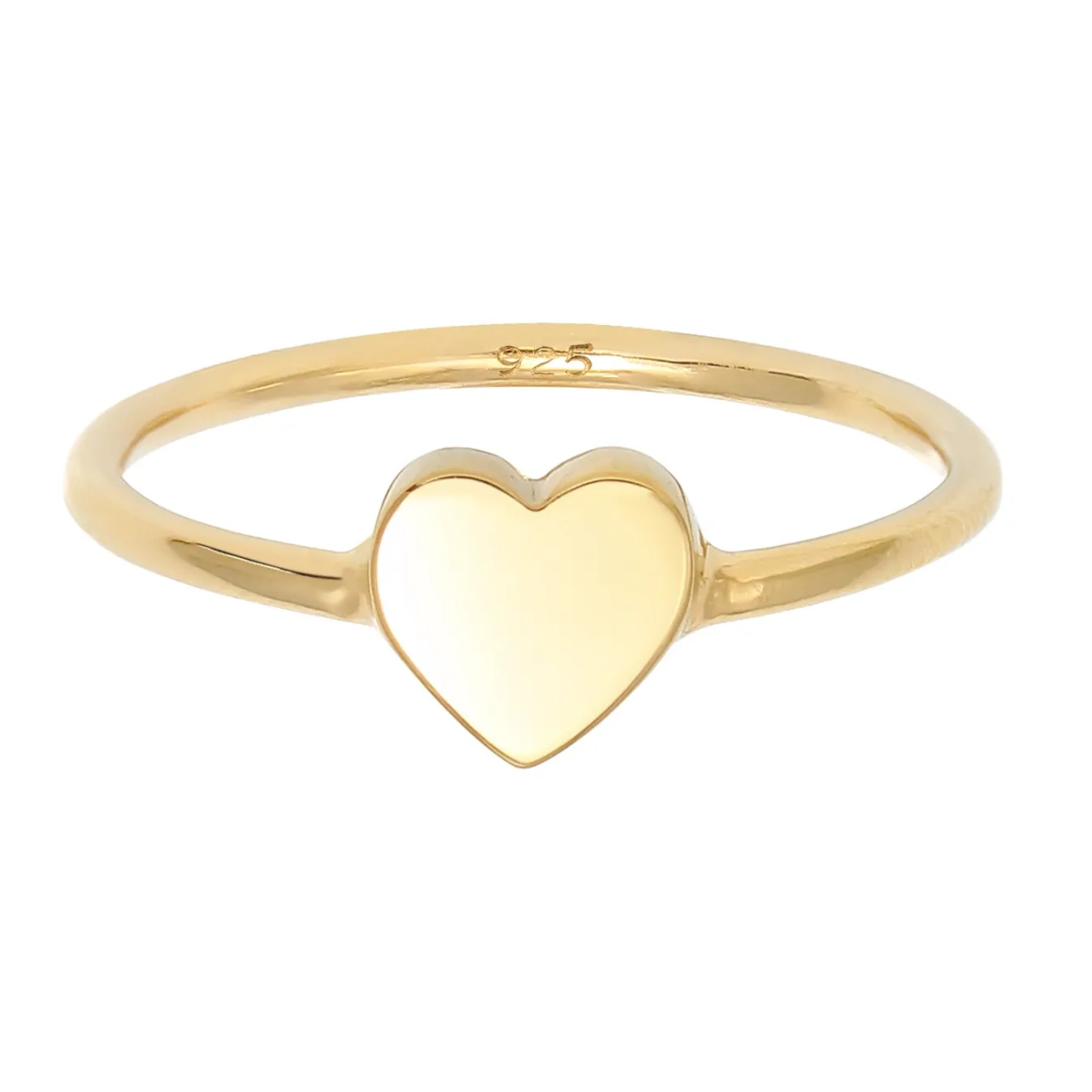 Elli "Ring Herz< Roségold|Symbol-schmuck
