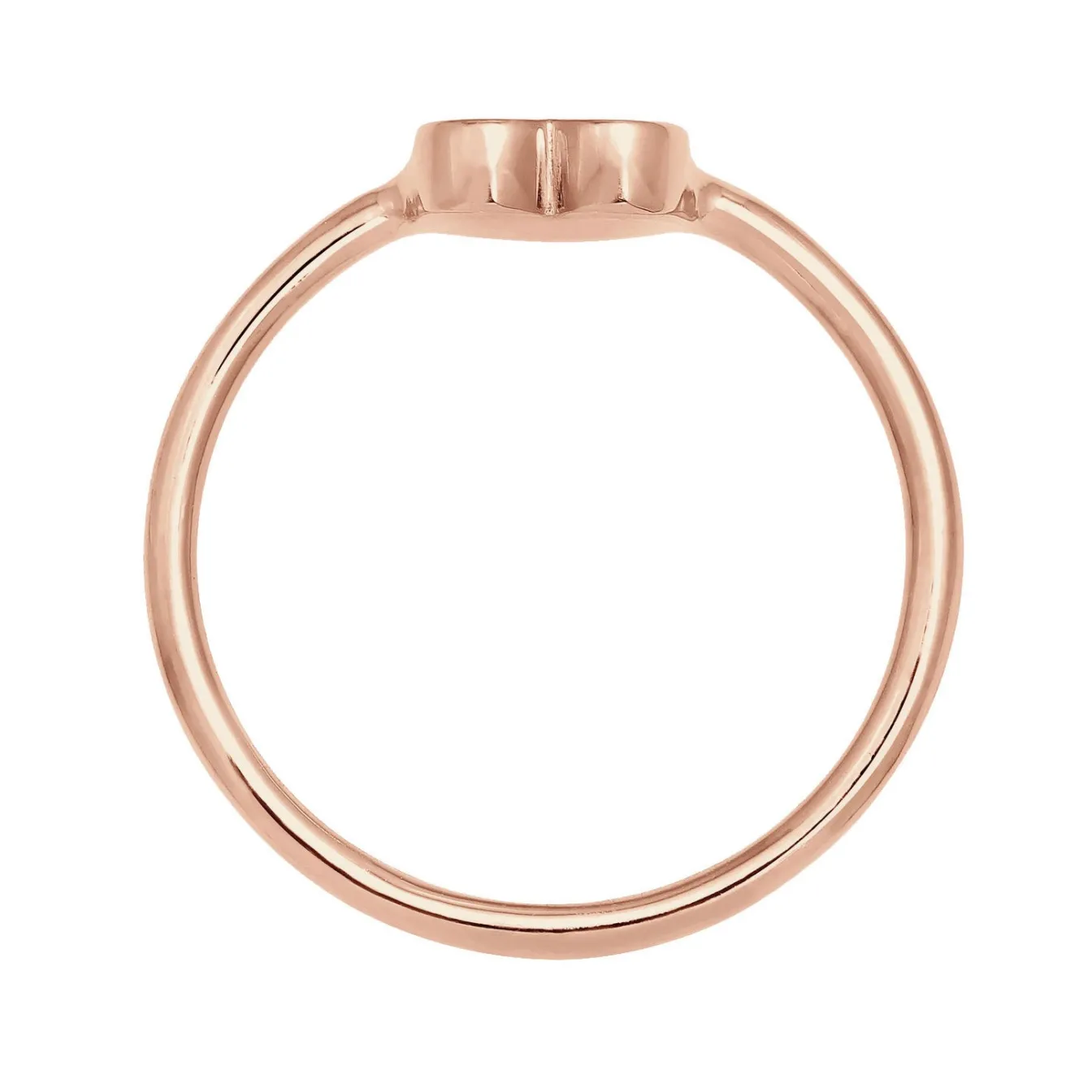 Elli "Ring Herz< Roségold|Symbol-schmuck