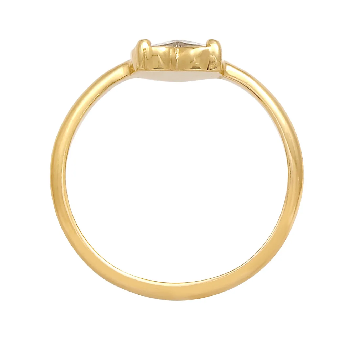 Elli "Ring Herz | Kristall (Weiß)< Symbol-schmuck|Herz-schmuck