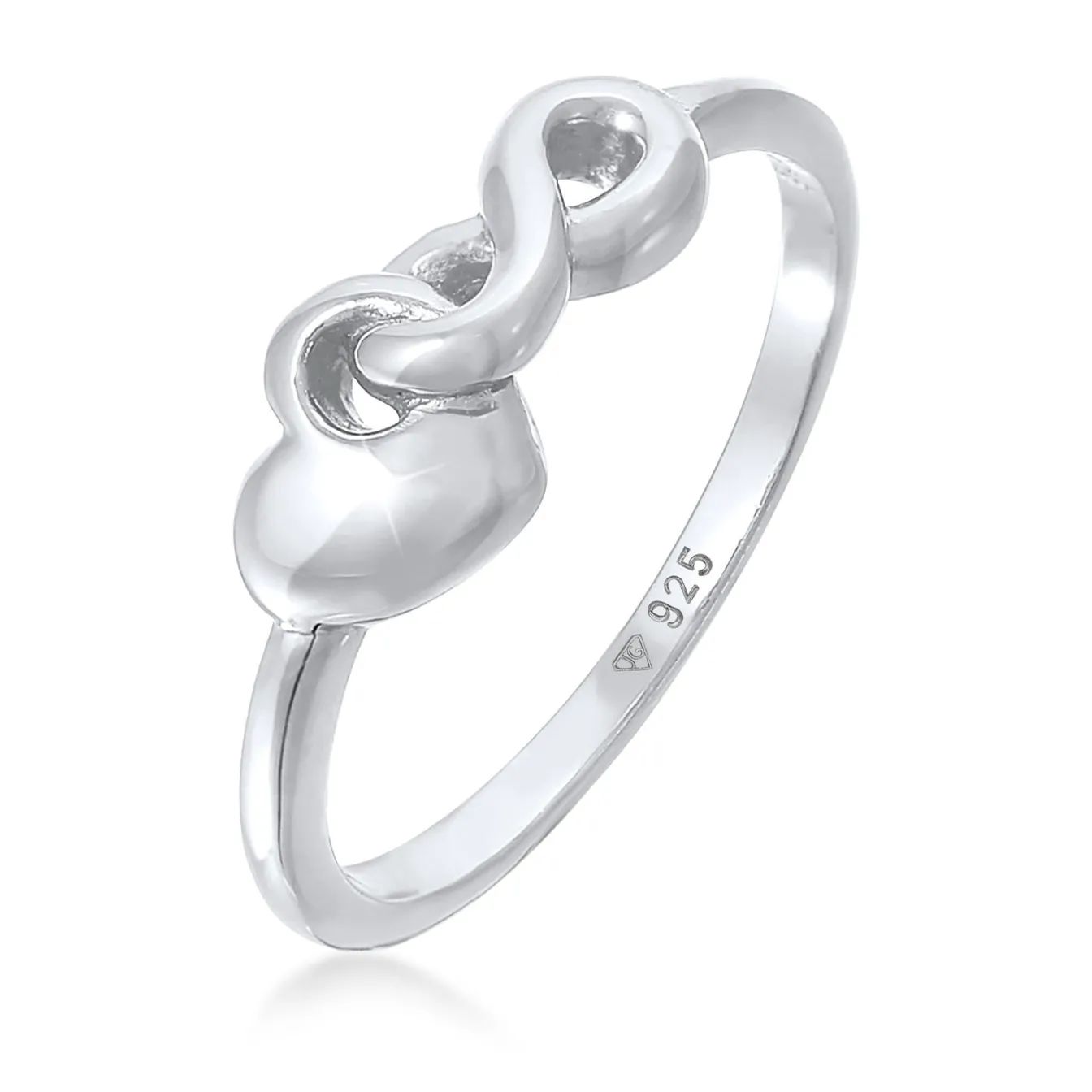 Elli "Ring Herz Infinity< Symbol-schmuck|Herz-schmuck