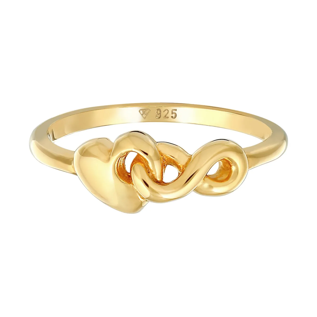 Elli "Ring Herz Infinity< Symbol-schmuck|Herz-schmuck