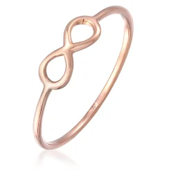 Elli "Ring Infinity< Roségold|Symbol-schmuck