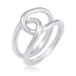 Elli "Ring Knoten< Ringe|Vergoldet
