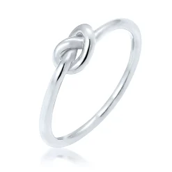 Elli "Ring Knoten< Roségold|Ringe