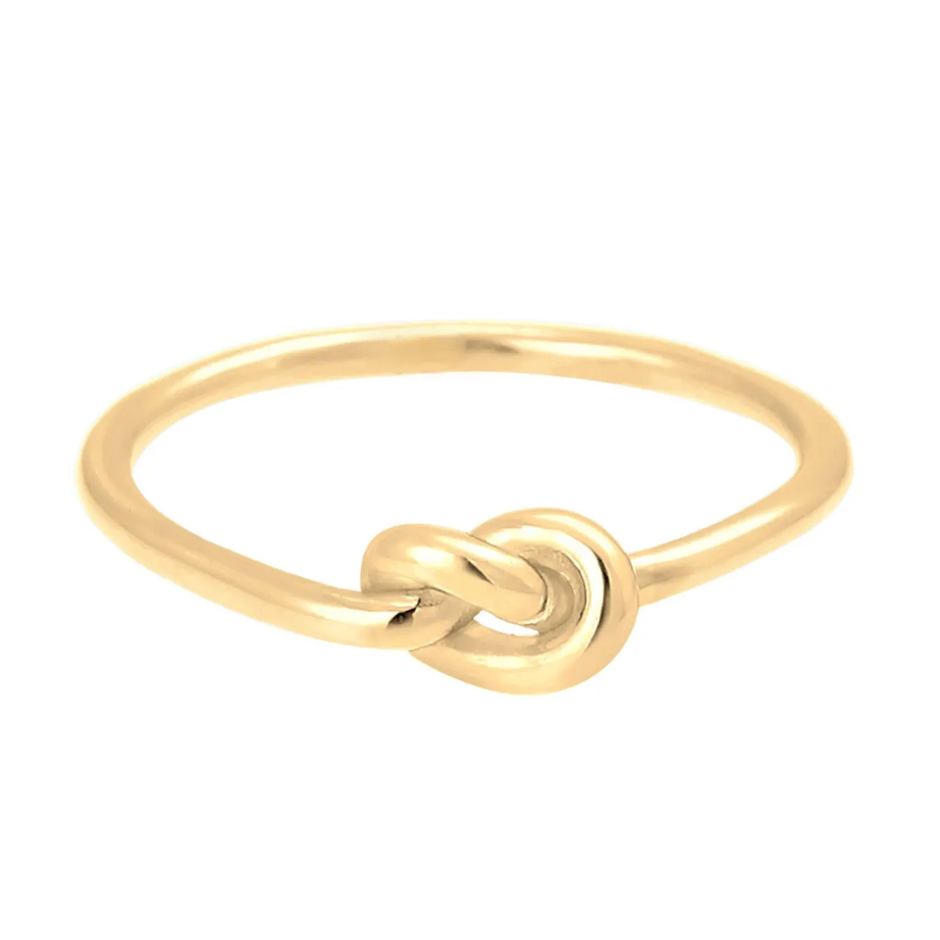 Elli "Ring Knoten< Roségold|Ringe