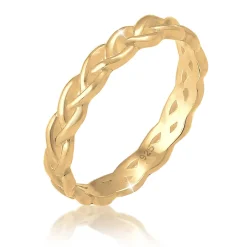 Elli "Ring Knoten< Roségold|Vergoldet